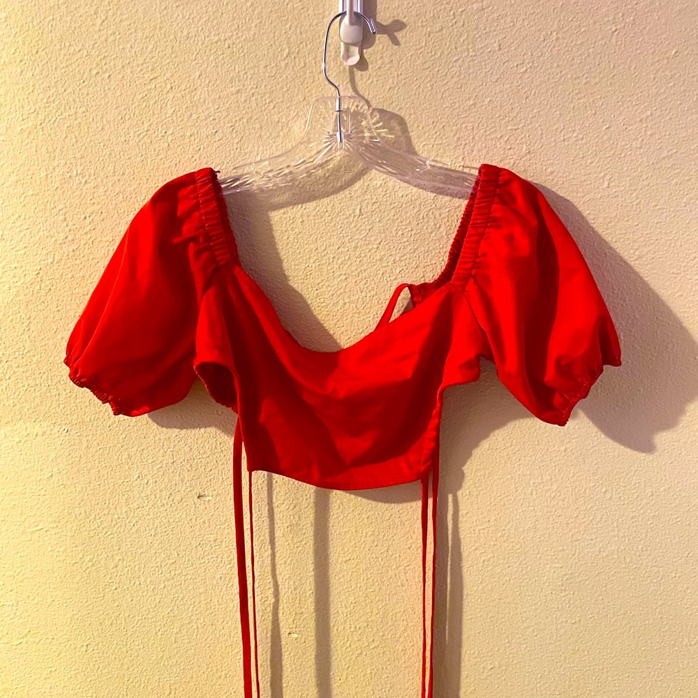 red going out top